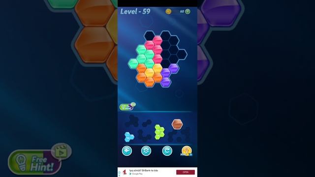 Block! Hexa Puzzle~Expert~block 7 to 8 levels-level 59