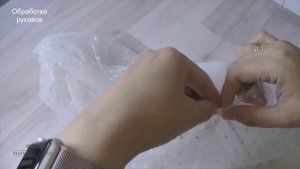 МК Как сшить. Блузка из стрейч сетки