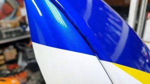 Спортбайк 600 кубов SUZUKI GSX-R установка китайского пластика