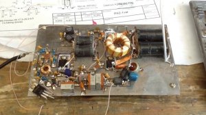 Трансивер DM2005, усилитель мощности на IRF510 (часть1)