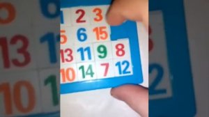 Как собрать пятнашку