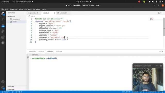 How to deploy MySQL Database on AWS RDS using Terraform