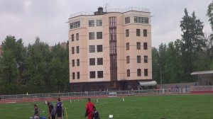 1 этап первенства Москвы среди 2001-2002. Забег 400 метров юноши 
