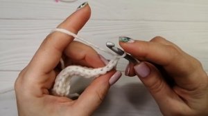 Резинка 2 на 2 крючком.
