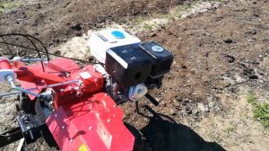 Работа с мотоблоком браит 135 gd 15 л.с.