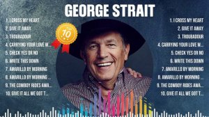 George Strait Greatest Hits 2024 - Pop Music Mix - Top 10 Hits Of All Time
