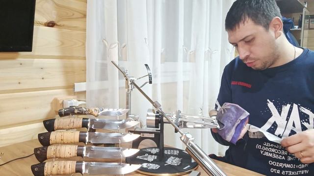 Акция на ножи из кованной стали 95х18/ Хорошая заточка, идеальный рез! Успевайте приобрести! смотреть онлайн