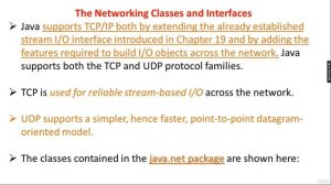 Networking theory part1 | |Java