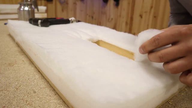 Изготовление МЯГКОГО ИЗГОЛОВЬЯ для кровати своими руками. Михаил Теремков смотреть онлайн