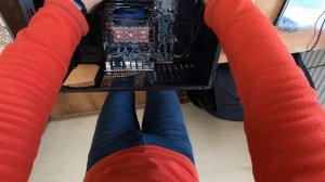 Процесс сборки ПК на RYZEN 5 3400G