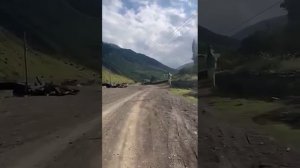 Козёл в Дагестане выпрыгнул из кузова автомобиля и повис на проводах