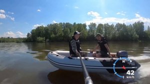 Лодочный мотор 9.9 с лодкой Ривьера компакт 3600 НДНД, загрузка 335 кг.