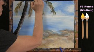 Tropical Window | Paint and Sip | Step by Step Acrylic Painting Tutorial