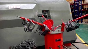 Автоматический станок для гибки арматуры WG-12E TJK MACHINERY