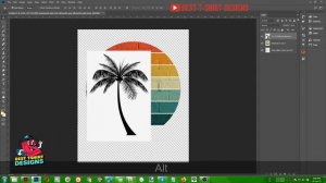 Vintage Sunset Photoshop T-Shirt Design Tutorial | T-Shirt Design In Photoshop | Photoshop T-Shirt