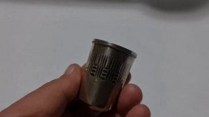 Серебряная рюмка СССР , 916 проба со звездой , 33 грамма