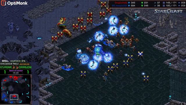 BSL14 GosuLeague - GRAND FINALS Bo7- DragOn [P] vs Dsaqwe [P] - StarCraft BROODWAR Remastered смотреть онлайн