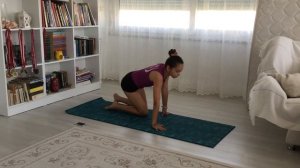 Гимнастика, лучшая разминка! Учимся делать «Птичку» и «Рыбку»!