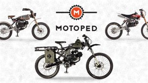 Motoped - симбиоз велосипеда и двигателя Honda