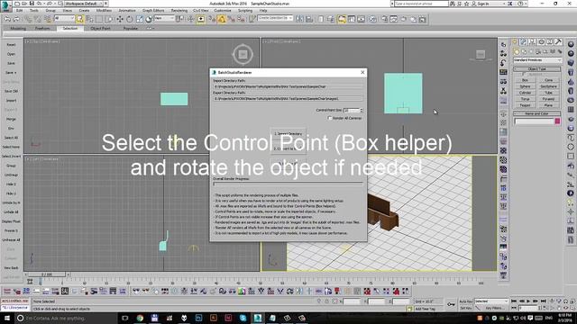 How to use: BatchStudioRenderer (3ds Max Script) смотреть онлайн