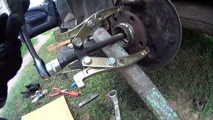 Замена ступицы на Skoda Octavia tur 1.4 BCA