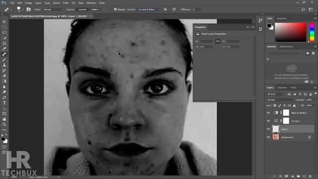 How to SCAN For Blemishes in 2 Minute Photoshop смотреть онлайн