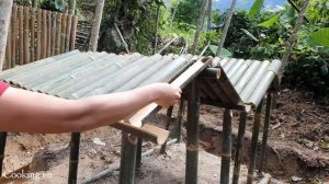 How To Build Bamboo House For Ducks 2021 | Lý Thị Ca - Ep.64