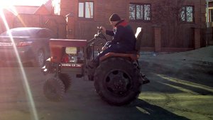 Самодельный минитрактор