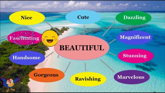 Полезные синонимы к слову «красивый» (Beautiful) смотреть онлайн