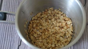 Жареная овсянка с сахаром