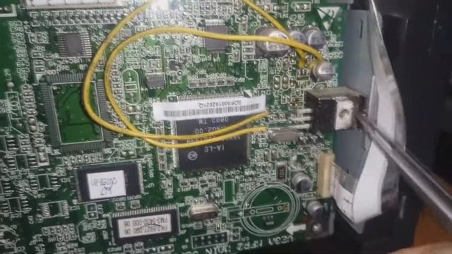 Ремонт МФУ Canon i-sensys MF4018 (ошибка Е225) смотреть онлайн