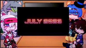 Security Breach React to Ruin DLC Trailer || FNAF || Gacha Club ?