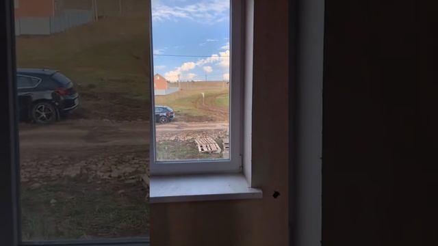 Начало положено. Отштукатурили дом, первый в этом сезоне.