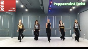 Peppermint Twist Line Dance/ High Beginner/ Muse Line Dance