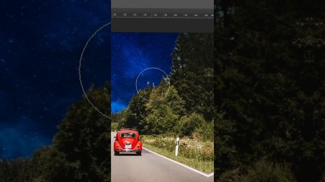 Как сделать днем ночь в фотошоп за 1 минуту смотреть онлайн