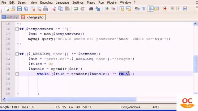 PHP Tutorial :52: PHP Project : how to update session picture in php : Profile Image in php : part