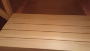 Выдвижной полок в парной
