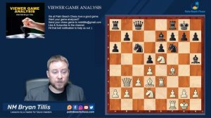 Chess Viewer Game Analysis USCF 2100 vs 1800