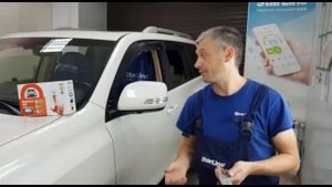 Установка StarLine A93 на Toyota Land Cruiser Prado 150 2018 года