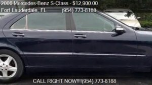 2006 Mercedes-Benz S-Class S430 for sale in Fort Lauderdale,