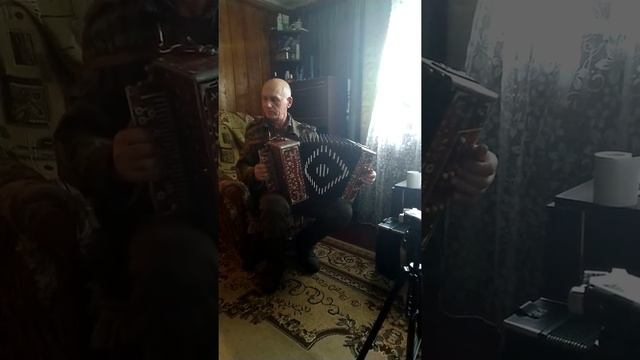 "Расходная" М.И.Трусов вспоминает, как играли "Расходную" russian accordeon Духовщинского района