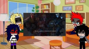 my hero academia react to Marvel????рус/eng