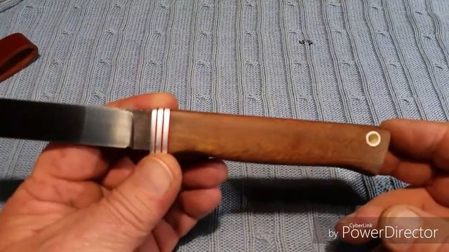 Маленький нож. Обзор нового ножа. N690. Нержавеющая сталь. смотреть онлайн