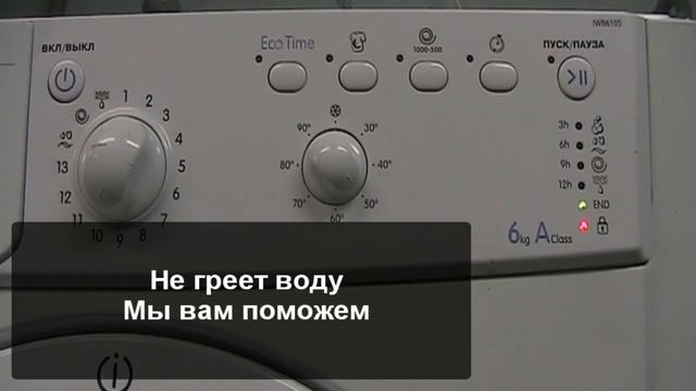 Ошибки стиральной машины Indesit смотреть онлайн