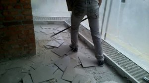 Демонтаж плитки, снятие кафельной плитки НА 5