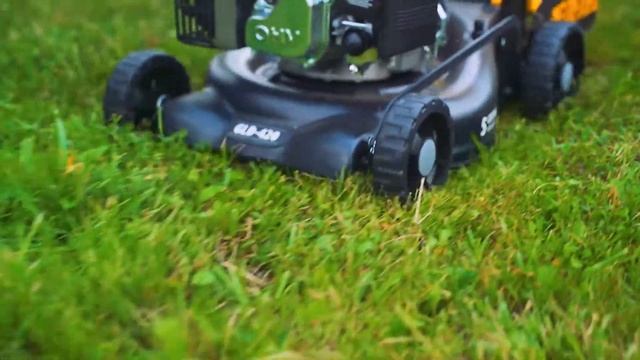 Газонокосилка бензиновая DENZEL GLD-420, 42см, несамоходная смотреть онлайн