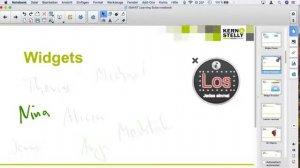 Widgets in der SMART Notebook® Software