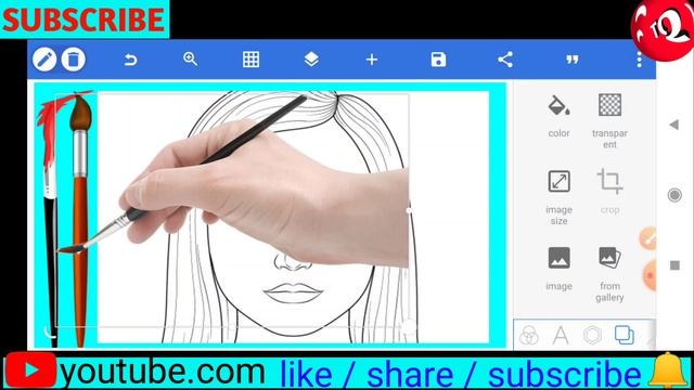 How to make professional thumbnail for art channel / Art channel ke liye thumbnail kaise banaye смотреть онлайн