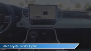 2022 Toyota Tundra Hybrid NX004387