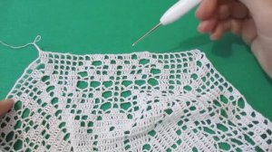 СКАТЕРТЬ "КОРОЛЕВСКАЯ ЛИЛИЯ". ЧАСТЬ 2